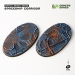 Battle Ready Bases: Spaceship Corridor- Oval 90mm (x2)