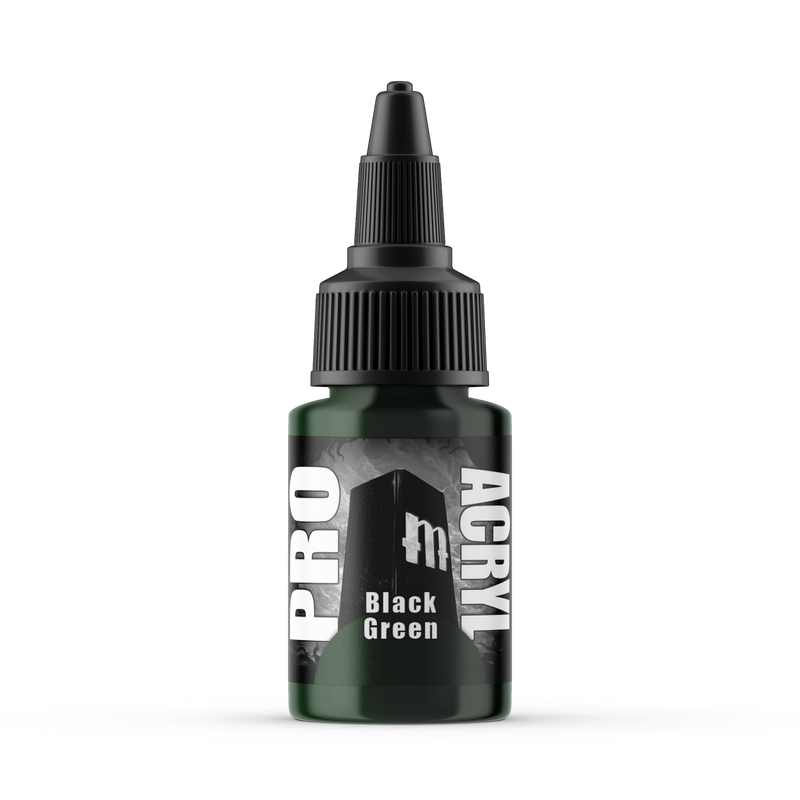 Pro Acryl: Black Green (22ml)