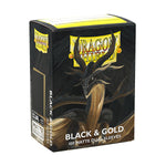 Dragon Shield: Black & Gold Matte Dual Sleeves (100)