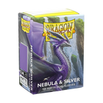 Dragon Shield Sleeves: Standard Dual - Matte Nebula & Silver (100)