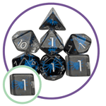 Mystery Dice Goblin Spider Alien Inclusion Dice Set