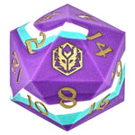 d20 55mm Chonk (Silicone): Celestial Gleam