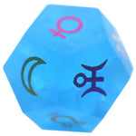 d12 Single: Glass Astral Sea Blue