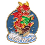 Enamel Pin: Quest's Reward - Book Wyrm
