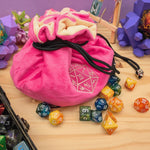 Mystery Dice Goblin Large Pink Dice Sack