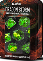 Dragon Storm Green Dragon Inclusion Dice