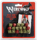 Werewolf The Apocalypse RPG: Dice and Form Card Set