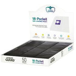 18-Pocket Side-Loading Supreme Pages Standard Size Black (50)