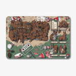 Daria Aksenova Playmat: World of Trash - Squirrels - Rodent Ruckus