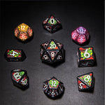 7-Die Set Botch Dice: Daggerheart - Assassin + 2x Bonus d12s