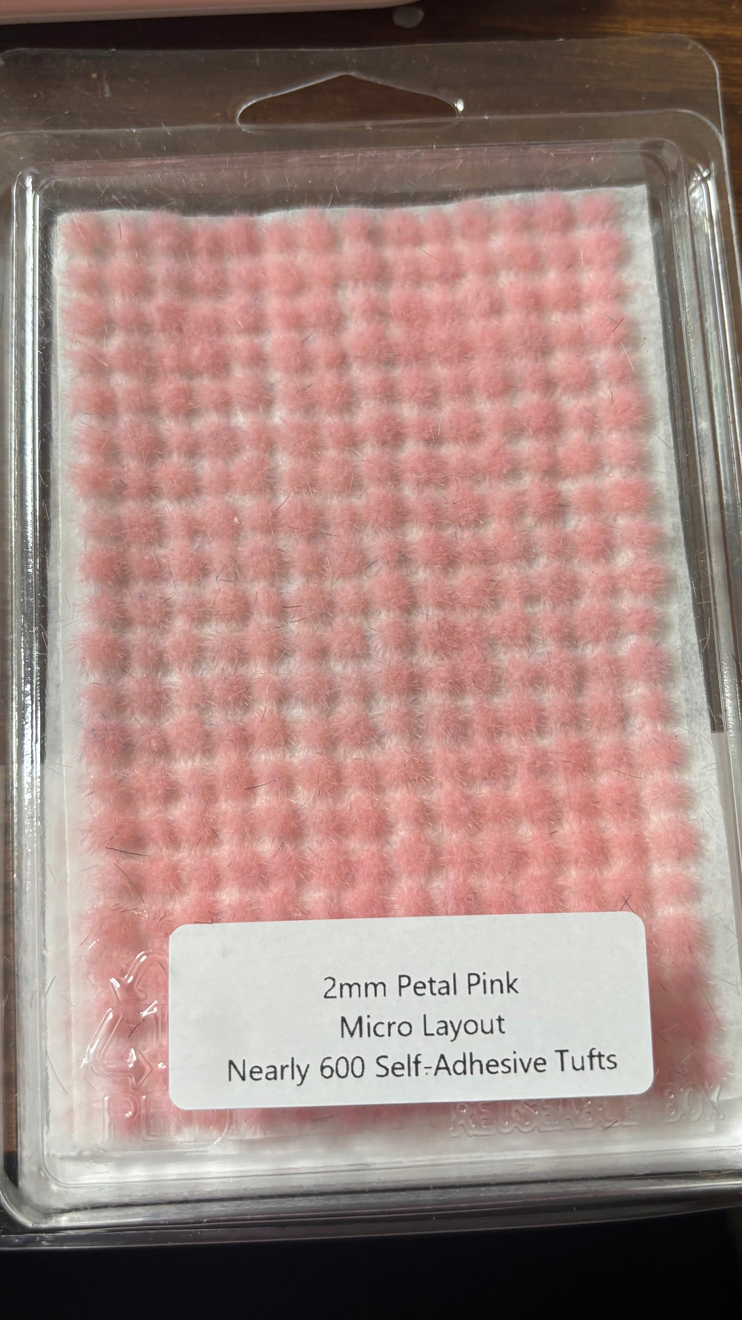 2mm Petal Pink Micro Tufts