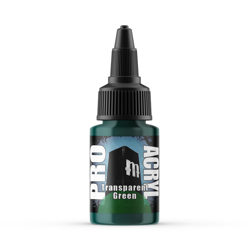 Pro Acryl: Transparent Green (22ml)
