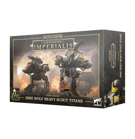 Warhammer: The Horus Heresy Legions Imperialis - Dire Wolf Heavy Scout Titans