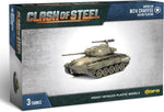 Clash of Steel: American - M24 Chaffee Recon Platoon (x3 Plastic)