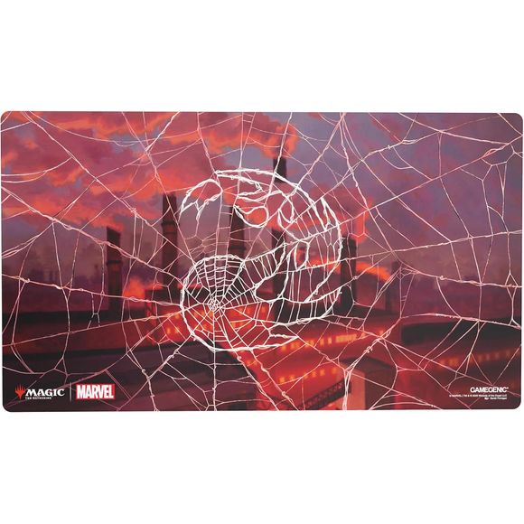 Magic The Gathering Marvel's Spider-Man: Shiny Playmat - Spider-Man Mountain