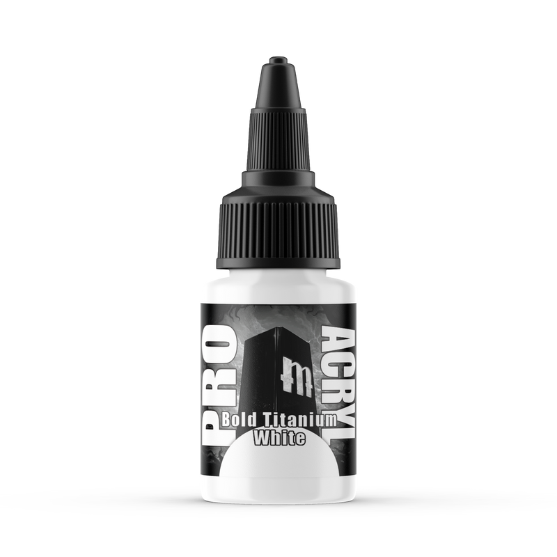 Pro Acryl: Bold Titanium White (22ml)
