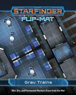 Starfinder RPG: Flip-Mat - Grav Trains
