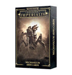 Warhammer The Horus Heresy: Legions Imperialis: Mechanicum Army List Cards