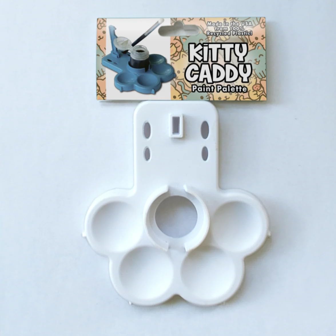 Kitty Caddy Paint Palette (White)