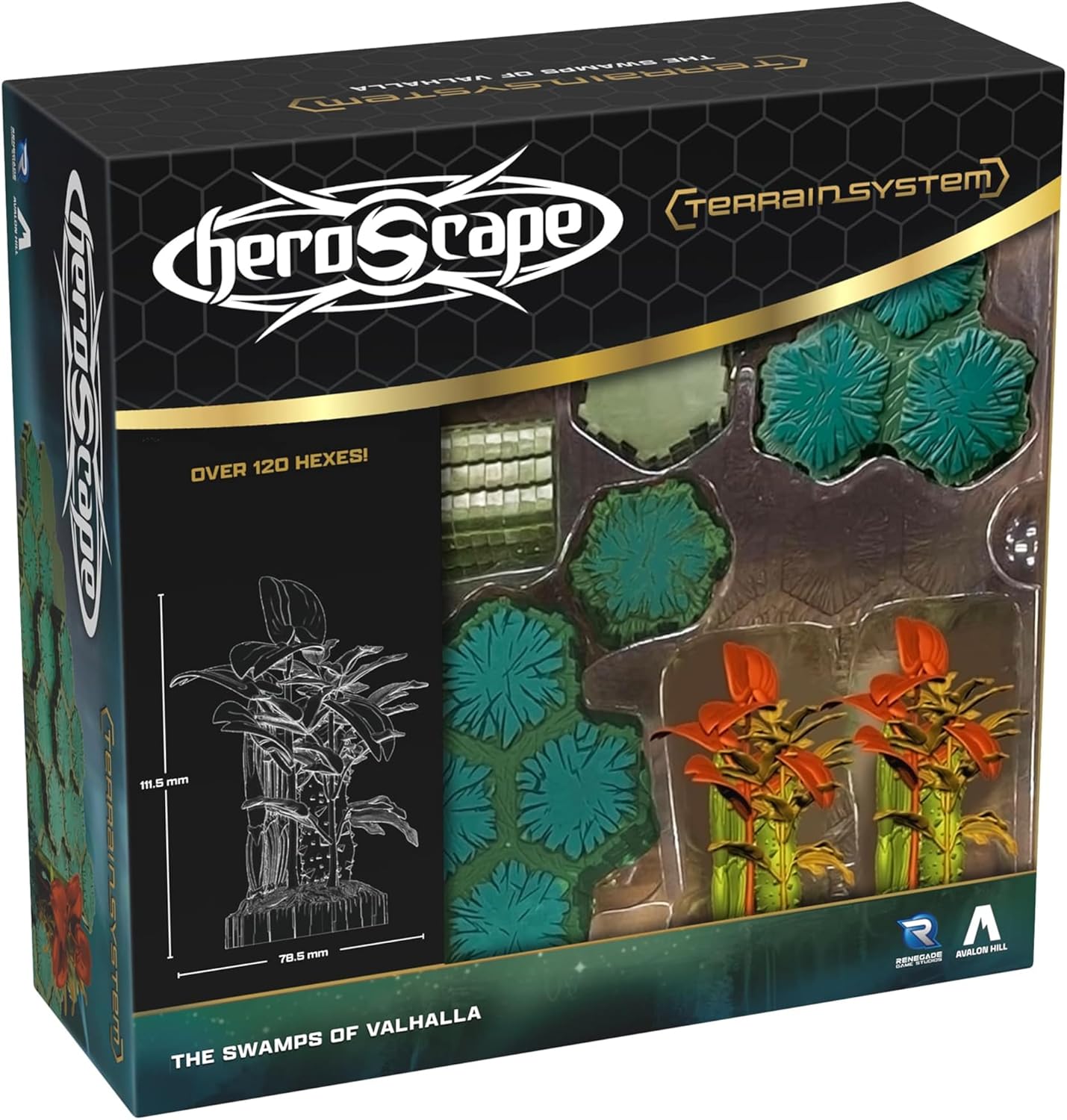 Heroscape: The Swamps of Valhalla Terrain Expansion