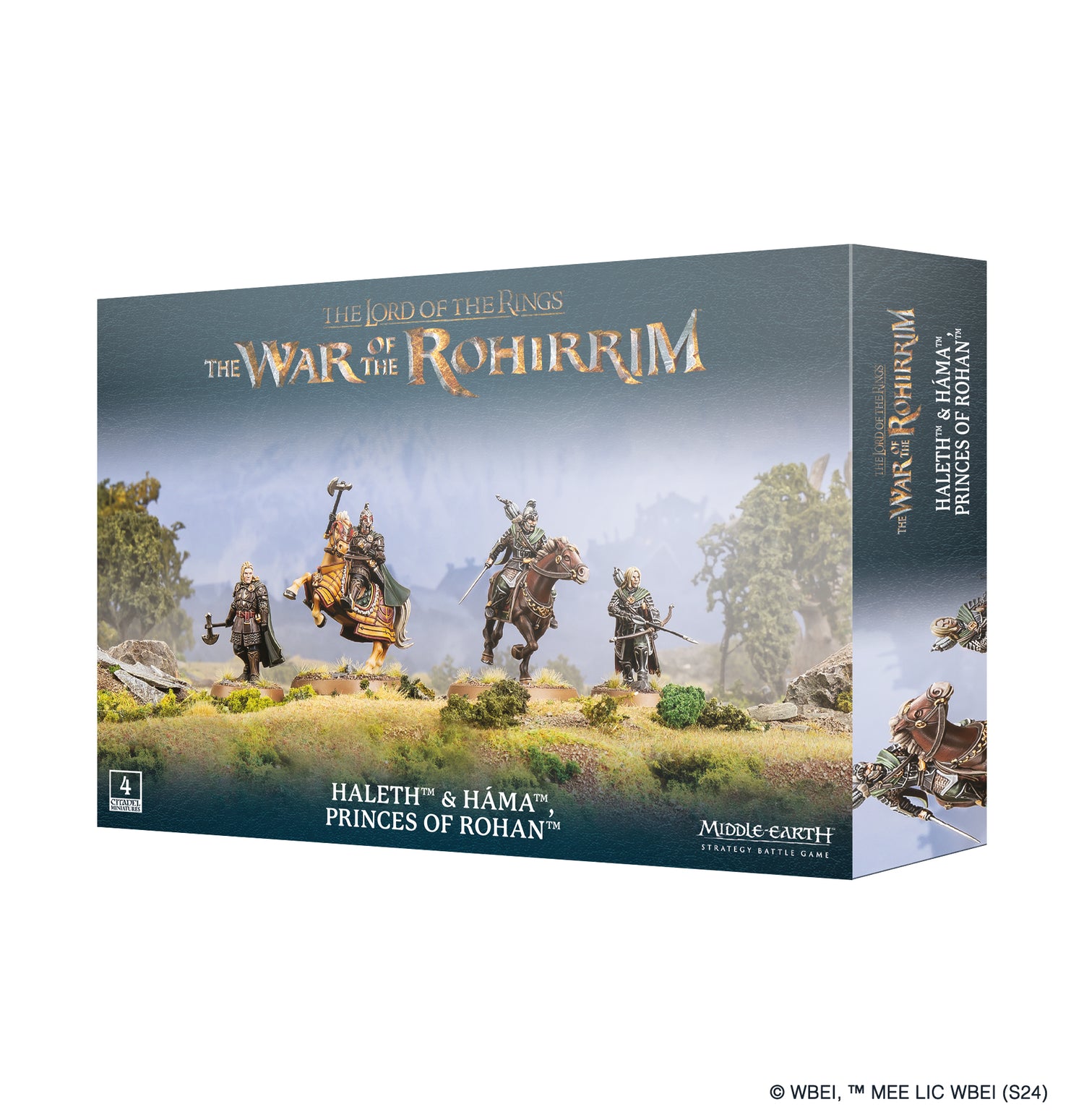 Middle Earth Strategy Battle Game: Haleth & Hama - Princes of Rohan