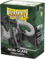 Dragon Shield: Matte Forest Green Non-Glare Sleeves (100)