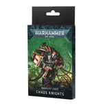 Warhammer 40K: Chaos Knights Datasheet Cards
