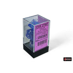 Nebula: Polyhedral Aura/white Luminary 7-Die Set