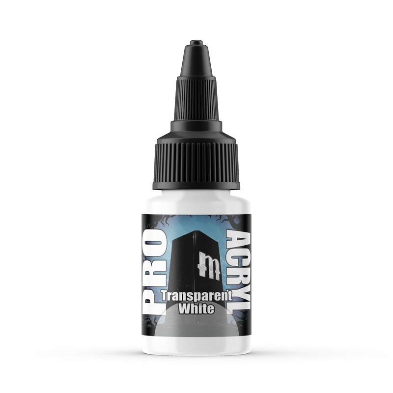 Pro Acryl: Transparent White (22ml)