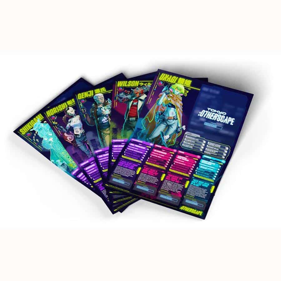 Otherscape RPG: Character Folio Pack