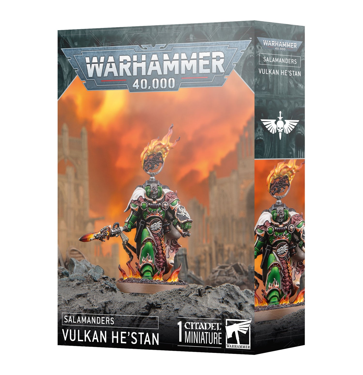 Warhammer 40K: Salamanders - Vulcan He'Stan