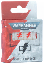 Warhammer 40K: White Scars Dice