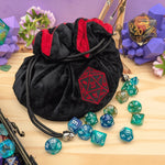 Mystery Dice Goblin Large Black Dice Sack