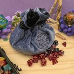 Mystery Dice Goblin Large Blue Dice Sack