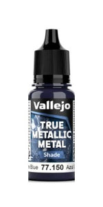 Vallejo: True Metallic Metal - Ultramarine Blue Shade (18ml)