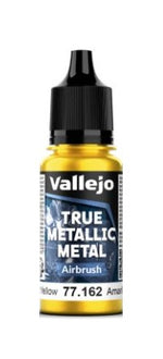 Vallejo: True Metallic Metal - Radiant Yellow Airbrush (18ml)