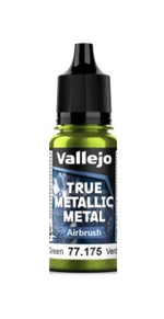 Vallejo: True Metallic Metal - Amber Green Airbrush (18ml)