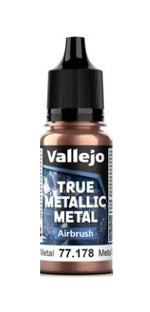 Vallejo: True Metallic Metal - Rusty Metal Airbrush (18ml)