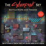 Cyberpunk RED Battlemat Book & Tokens