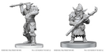 Nolzur`s Marvelous Unpainted Miniatures - Bugbear Stalker & Goblin Hexer