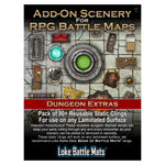 Add-On Scenery for RPG Battle Maps - Dungeon Extra