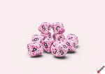 Speckled Ten D10 Pink Set