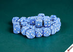 Speckled 12mm d6 Ocean Stone Dice Block