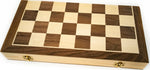 Wooden Folding Chess/Checkers/Backgammon Set 40 CM