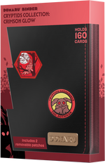 DOMARU Cryptids Collection: 4 Pocket Binder - Crimson Glow