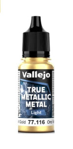 Vallejo: True Metallic Metal - Greenish Gold Light (18ml)