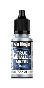 Vallejo: True Metallic Metal - Sterling Silver Base (18ml)