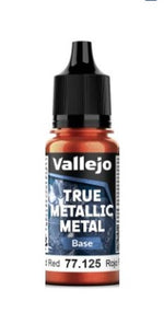 Vallejo: True Metallic Metal - Forged Red Base (18ml)