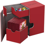 Ultimate Guard Flip'n'Tray Deck Case Standard Size Xenoskin Red (100+)
