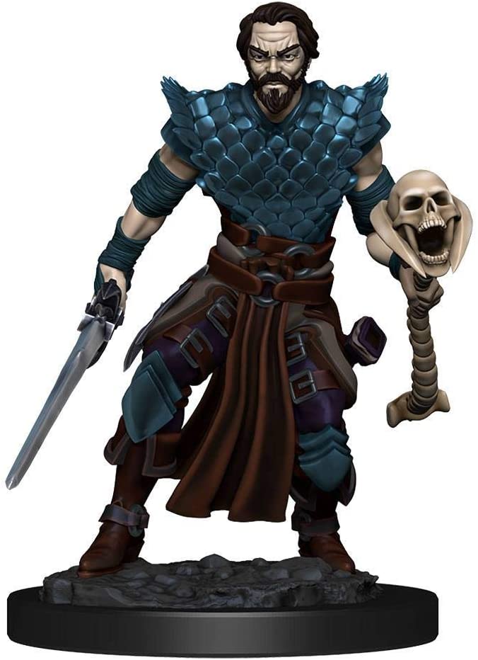 Dungeons & Dragons Fantasy Miniatures: Icons of the Realms Premium Figures W4 Human Warlock Male
